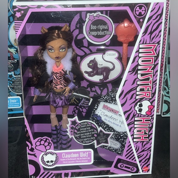 Monster High Clawdeen Wolf Booriginal Creeproduction Doll - Picture 3 of 10